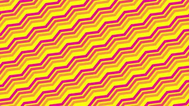 Mimari için minimal bir illüstrasyon klonlama ve renkler şehir video efektiyle yaratıcılığı şekillendirir