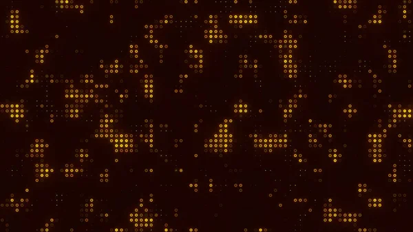 Темно Оранжеве Векторне Компонування Лініями Трикутниками — стокове фото