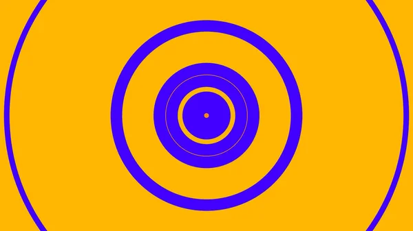 Een Afbeelding Van Een Cirkel Met Een Gele Achtergrond — Stockfoto