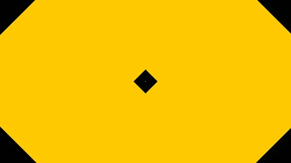Negro Amarillo Abstracto Forma Geométrica Fondo —  Fotos de Stock