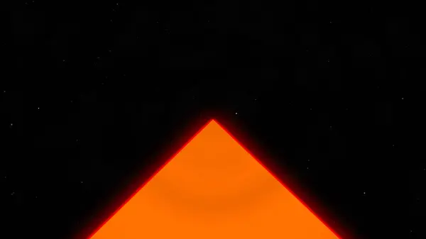 Röd Orange Abstrakt Bakgrund Illustration — Stockfoto