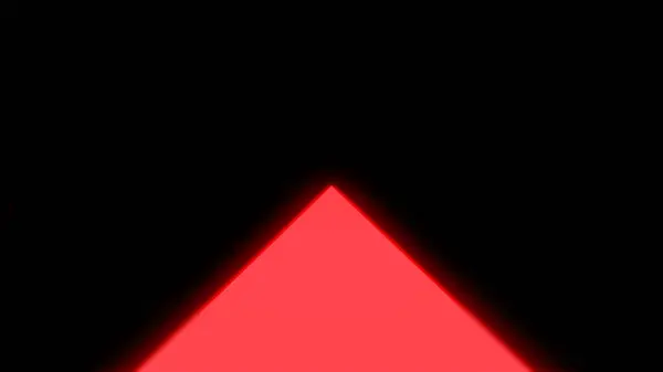 Αφηρημένο Φόντο Τριγώνων Στο Κόκκινο — Φωτογραφία Αρχείου