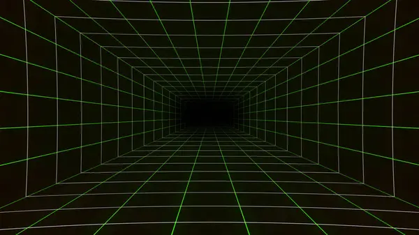Abstrakter Hintergrund Von Tunnel Licht Vektorillustration — Stockfoto