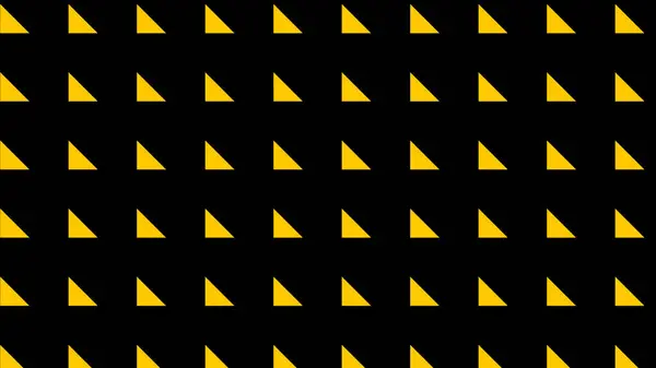 Padrão Sem Costura Com Fundo Preto Com Setas Amarelas — Fotografia de Stock