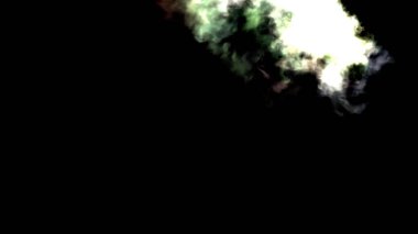 fantezi kaotik renkli fraktal desen. Soyut fraktal şekiller. 3d resimleme arkaplanı veya duvar kağıdı oluşturuluyor