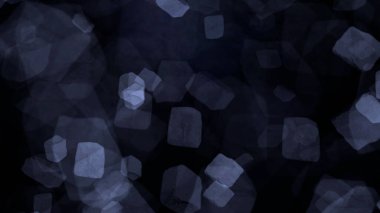 Bokeh ile soyut koyu mavi arka plan