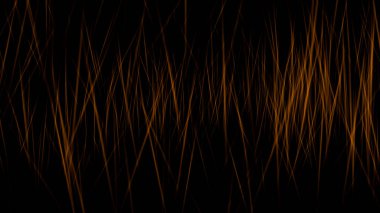 alevler siyah arkaplanda