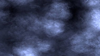 Bulutlu koyu mavi gökyüzü