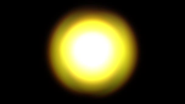 Streszczenie Tło Światło Żółty — Wideo stockowe