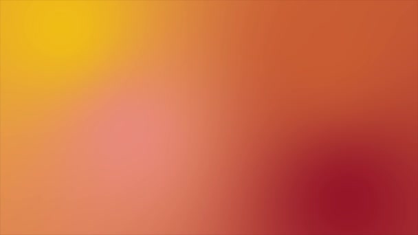 Abstrato Suave Fundo Colorido Macio Com Gradiente Amarelo Laranja Rosa — Vídeo de Stock