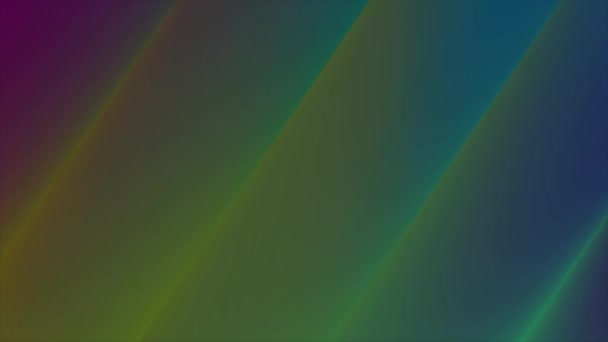 Тёмный Многоцветный Векторный Фон Линиями — стоковое видео