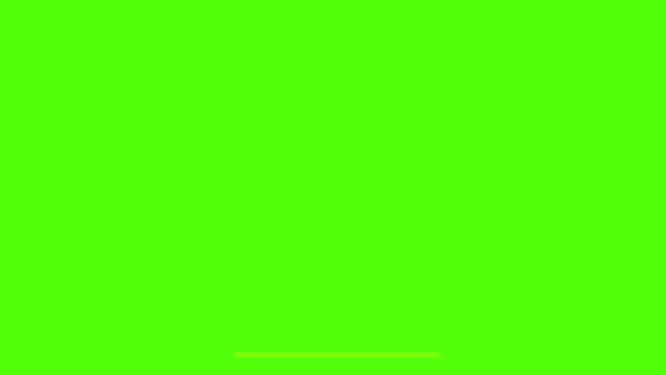 Bilden Grön Färg Papper — Stockvideo
