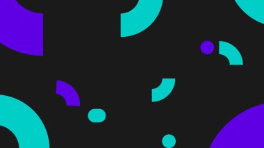 mavi ve mor desenli siyah bir arkaplan