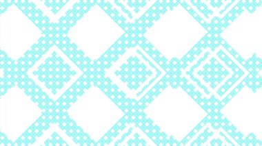 mavi ve beyaz kareli desen