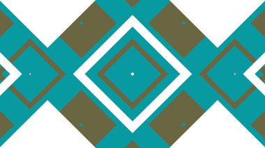 mavi ve kahverengi elmas desenli