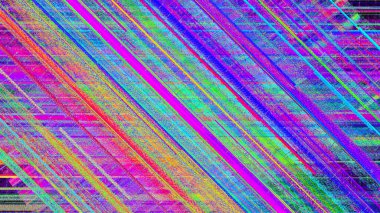 Renkli satırlarla soyut arkaplan