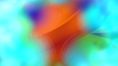 Soyut arkaplan. Sihirli enerji ve ışık arkaplanının fraktal tasarımı. Renkli duvar kağıdı deseni açık renkli bir ışık ve...