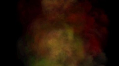 fantezi kaotik renkli fraktal desen. Soyut fraktal şekiller. 3d resimleme arkaplanı veya duvar kağıdı oluşturuluyor.