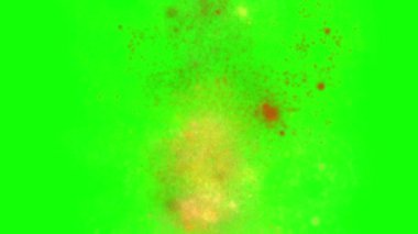 hareket bulanıklığı olan soyut yeşil arkaplan