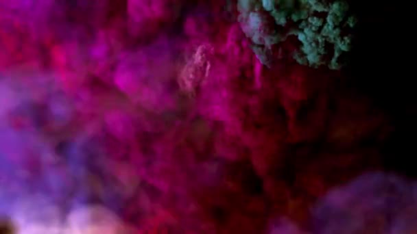 Абстрактный Красочный Фон Пространство Копирования — стоковое видео