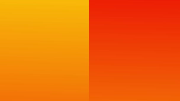 Αφηρημένο Φόντο Πορτοκαλί Και Άσπρο Χρώμα — Αρχείο Βίντεο