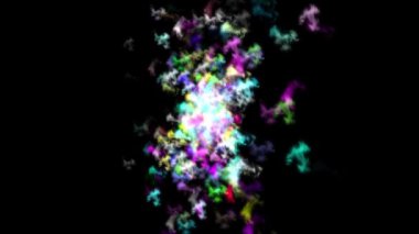 Hayali fraktal arkaplan resmi