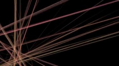 Siyah Renk Üzerine Bir Dijital Fraktal Resmi