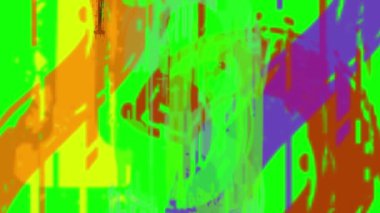 fantezi kaotik renkli fraktal desen. Soyut fraktal şekiller. 3d resimleme arkaplanı veya duvar kağıdı oluşturuluyor