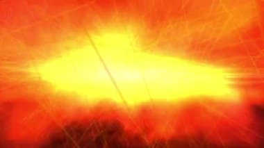 Kırmızı ve siyah renklerin patlaması ile soyut arkaplan