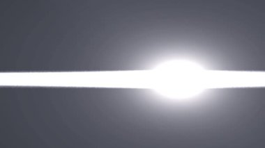 Yükselen güneşin ışık ışınları.