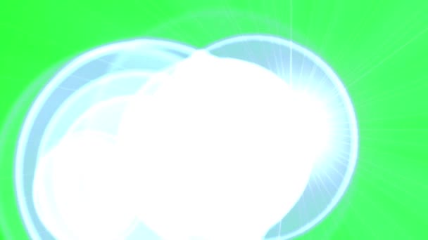 浅蓝色 绿色矢量背景 有斑点 — 图库视频影像