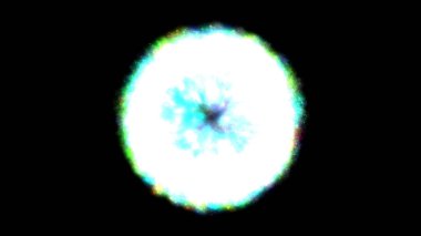 fantezi kaotik renkli fraktal desen. Soyut fraktal şekiller. 3d resimleme arkaplanı veya duvar kağıdı oluşturuluyor