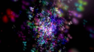 Hareket bulanıklığının soyut renkli arkaplanı