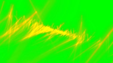 Açık yeşil, keskin çizgileri olan sarı vektör şablonu. Soyut ve çizgili dekoratif tasarım. Poster, afiş, broşür deseni