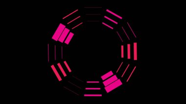 Soyut geometrik şekil. vektör illüstrasyonu