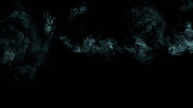 buhar doku ile koyu arka plan