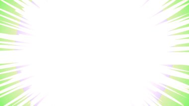 Beyaz patlamalı yeşil arka plan. vektör illüstrasyonu