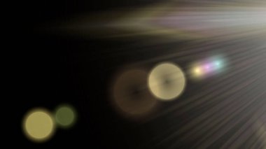 Lens fişeği olan soyut bir arkaplan. vektör illüstrasyonu