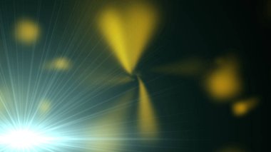 Parlak çizgiler ve noktalarla soyut arkaplan