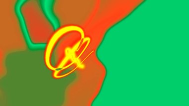 fantezi kaotik renkli fraktal desen. Soyut fraktal şekiller. 3d resimleme arkaplanı veya duvar kağıdı oluşturuluyor.