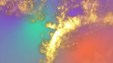 Renkli soyut arka plan. 3 boyutlu illüstrasyon. 3d oluşturma.