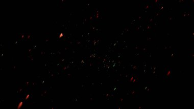 Bokeh ışıkları ile soyut arkaplan