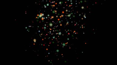 Renkli şenlik arka planı. Noel ve yeni yıl konsepti.