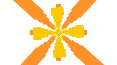 Turuncu ve siyah çizgilerle soyut bir arkaplan. vektör