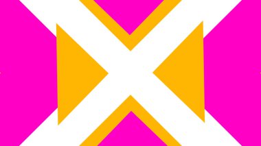 Renkli üçgen ve çizgilerin soyut arkaplanı