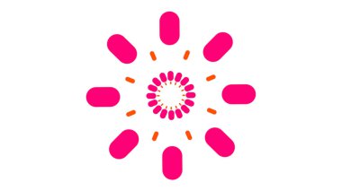 Çiçek logosu vektör simgesi tasarımı