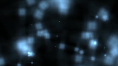 Bokeh ışıklarıyla koyu soyut arkaplan ve siyah renge odaklanmış