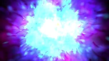 Renkli ışık patlaması arkaplanı