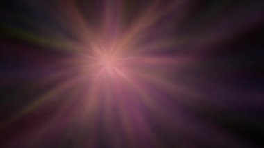 Işık parçacık izleri. Parlayan parçacıkları ve çizgileri olan ışık patlaması yıldızı. Güzel hareketli soyut ışın arkaplanı.