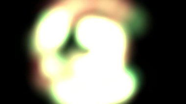 Işık efektleri. Neon parıltısı. çok renkli soyut arkaplan. Renkli desen. Poster, broşür, el ilanı ve selamlama için yaratıcı tasarım. eşsiz